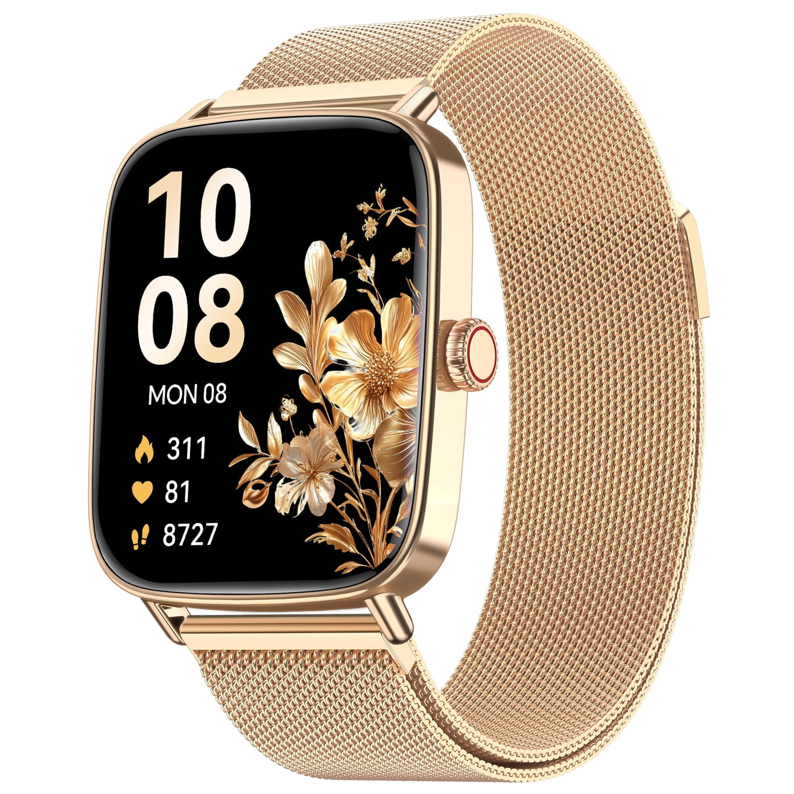 Smart Watch for Men Women, 1.85" HD Smartwatch Compatible iPhone/Samsung/Android (Answer/Make Calls), 100+ Sport Modes Fitness Tr