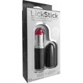 thumbnail image 1 of Lick Stick Lipstick Discreet Vibrator, Black, 1 of 3