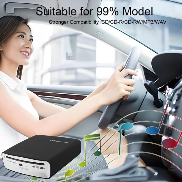 Portable CD Player for Car with Bluetooth and USB Connection,USB