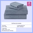 thumbnail image 3 of Mainstays Kids Microfiber Bed Sheet Set, Full,Blue Day, 4 Pieces, 3 of 7