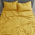 thumbnail image 3 of Nestl Full Sheet Set, 1800 Series Microfiber Deep Pocket 4 Piece Bed Sheet Set, 3 of 8