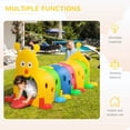 thumbnail image 4 of Qaba Tunnel pour Enfants pour Ramper, Design de Chenille, pour 3-6 Ans, 4 of 9