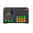 thumbnail image 1 of Baohd DJ Mixer Sound Mixer Board Condenser Mic OTG Lossless Transmission for Home Computer Recording Special, 1 of 8