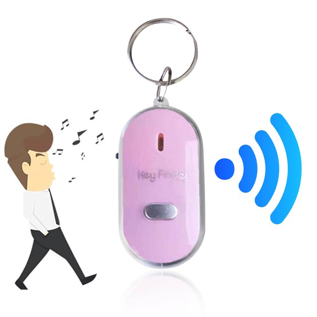 Birdeem Remote Control Car,Led Lights for Car,Keychain Led Light Torch Remote Sound Control Lost Key Finder Whistle Sound Item Key Locator Device,Remote Control Cars