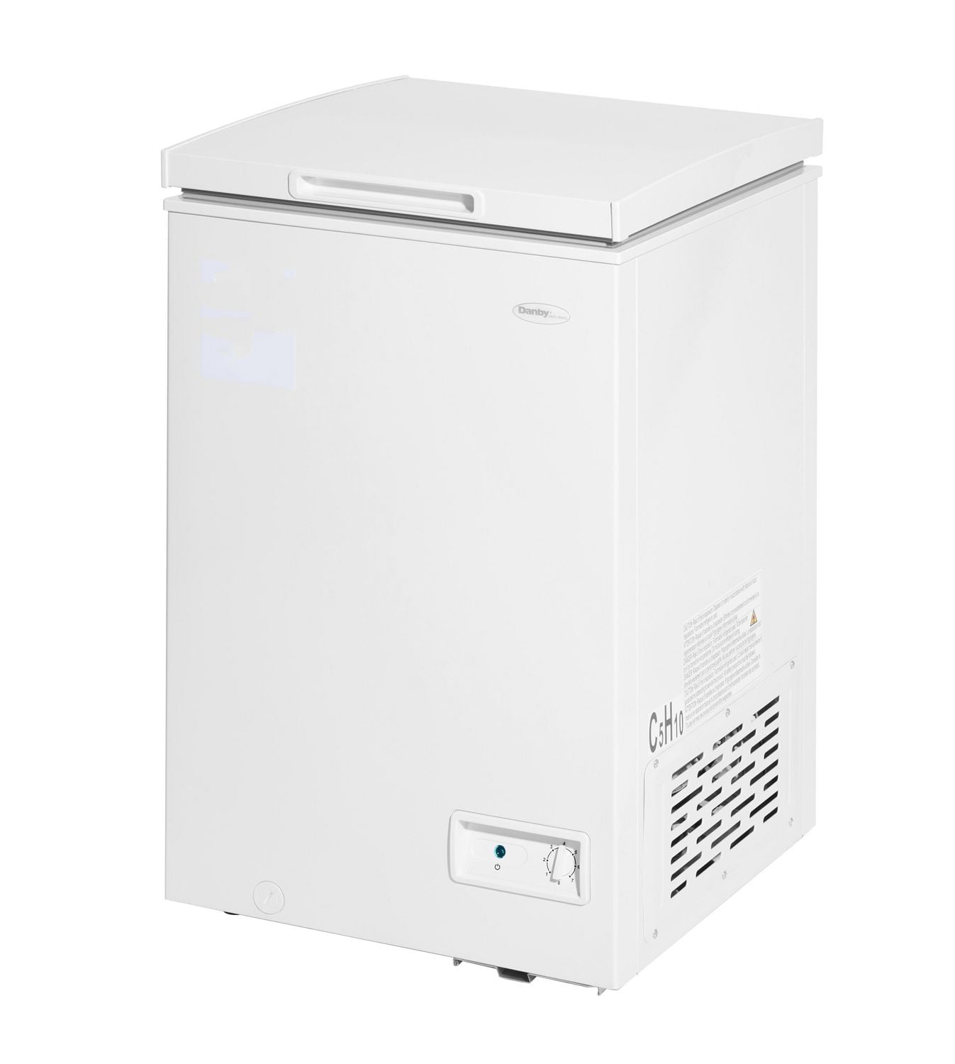 Danby DCF035A6WM Modèle carré de congélateur coffre de 3,5 pi3 DOE en Blanc
