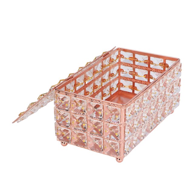 Tissue Box Cover,Tissue Box Holder, Clear Tissue Holder,Multifunctional Tissue Holder For Bathroom Kitchen Bedroom Office