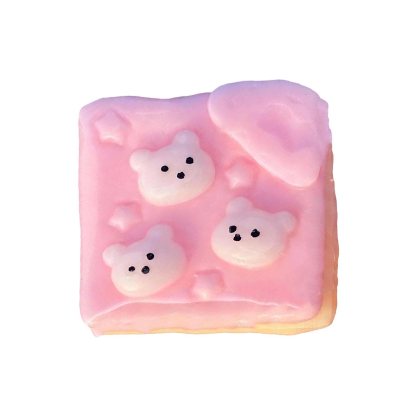 6 Pcs Lapin de Pâques Squishy Toys, Jouets Sensoriels Cube Solide à Presser Anti-Stress Balle Anti-Stress pour Camarades de Classe, Cadeaux d'Anniversaire Souvenirs de Fête Prix de Classe d'Halloween