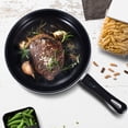 thumbnail image 4 of Cooking Pan, Flat Omeltte Pan Skillet Non Stick Saute Pan Multifunction Cookware Pot Pan Uniform Heating Flat Base Portable Handle for Cooking Omelette Pan Cookware Set, 4 of 7