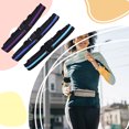thumbnail image 4 of relayinert Polyurethane Stylish And Compact Waist Bag For Running Adjustable Fanny Pack For Sports Convenient azure green 1Set, 4 of 6