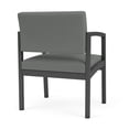 thumbnail image 5 of Fauteuil d'Appoint Surdimensionné en Acier Lenox pour Réception / Acier Charbon / Gris Pâle, 5 of 5