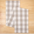 thumbnail image 4 of Mainstays Table Runner Beige Plaid, 14” x 72”, 100% Polyester, 4 of 6