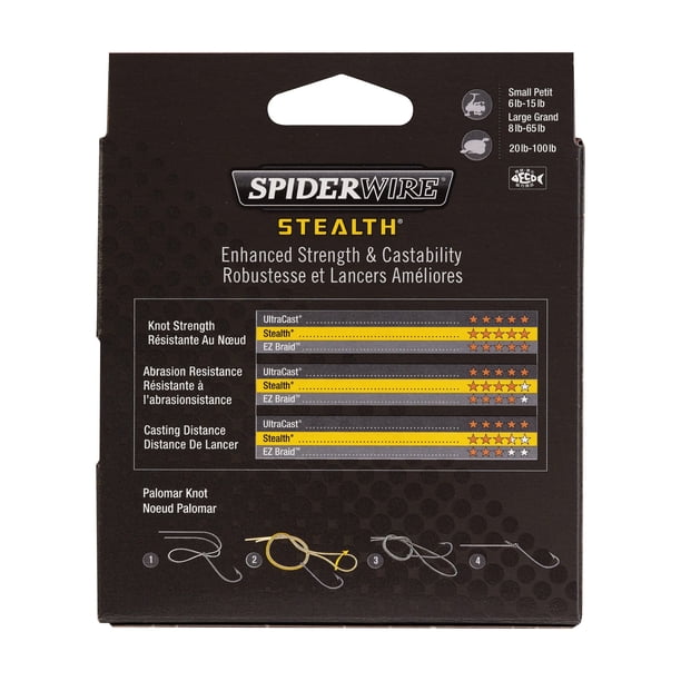 Spiderwire Stealth 30lb 125 Yd Moss Green - Walmart.ca