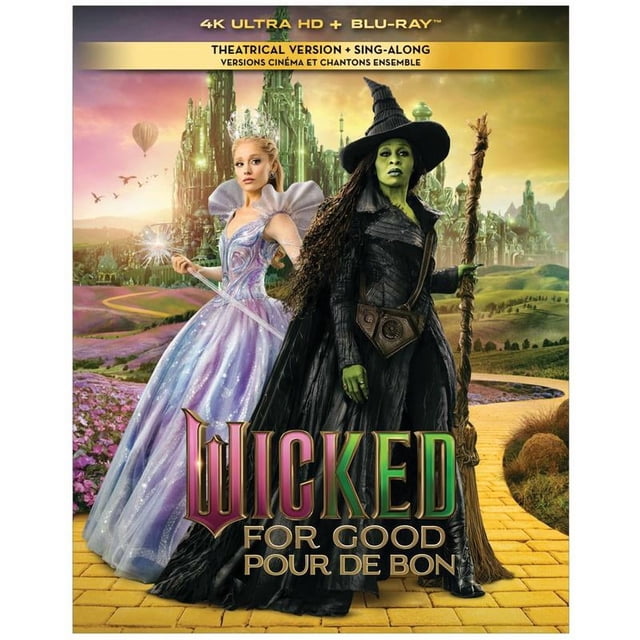 Wicked: For Good (Part 2) (2025) (4K Ultra HD) Universal, Musical Ariana Grande