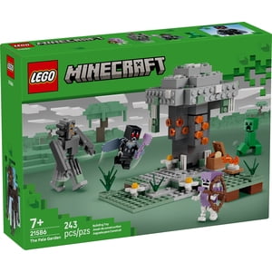 LEGO Minecraft L'édifice du Jardin Pale & Faites semblant de jouer au jouet pour les garçons & Filles - Jeu vidéo & Figures de jouets pour enfants, âges 7+ - W/Mothman & Minifigures de Criseper - Idée cadeau pour les anniversaires - 21586