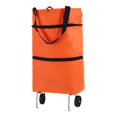 thumbnail image 2 of Protable Shopping Trolley Bag With Wheels Foldable Cart Rolling Grocery Handbag, 2 of 6