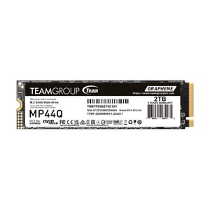 TEAMGROUP MP44Q 2TB PCIe Gen4 x4 M.2 2280 SSD portable & Bureau & NUC & NAS compatible, Accélérer jusqu'à 7400MB/s (TM8FFD002T0C101)