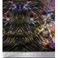 thumbnail image 2 of Soimoi Rayon Fabric Tiger Panel Print Fabric by the metre 42 Inch Wide, 2 of 3