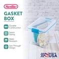 thumbnail image 2 of Sterilite Large 20 Qt Storage Container Tote with Latching Lids, (24 Pack), 2 of 12