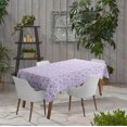 thumbnail image 2 of Vargottam Intérieur/ExtérieurNappe58x120 InchRectangleNappe Imperméable PatioTableCoupes- Printemps/ÉtéTable rectangulaire/BBQs/Picnic -Dusty Purple2, 2 of 5