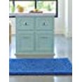 thumbnail image 5 of Unique Loom 3127837 2 ft. 2 in. x 6 ft. 5 in. Solid Shag Runner Rug, Periwinkle Blue, 5 of 5