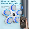 thumbnail image 4 of LSLJS Boxing Machine Smart Music Boxing Machine with LED Light Bluetooth Sensor Wall Mounted Boxing Machine Training Equipment 9 Speeds Punching Music Boxing Home Accessories, 4 of 6
