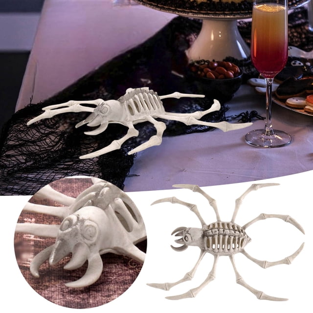 JJKBVCLO Halloween Skeleton Desktop Ornament For Indoor Decorations Scary Party Props And Home Decoration Creepy Halloween Scene