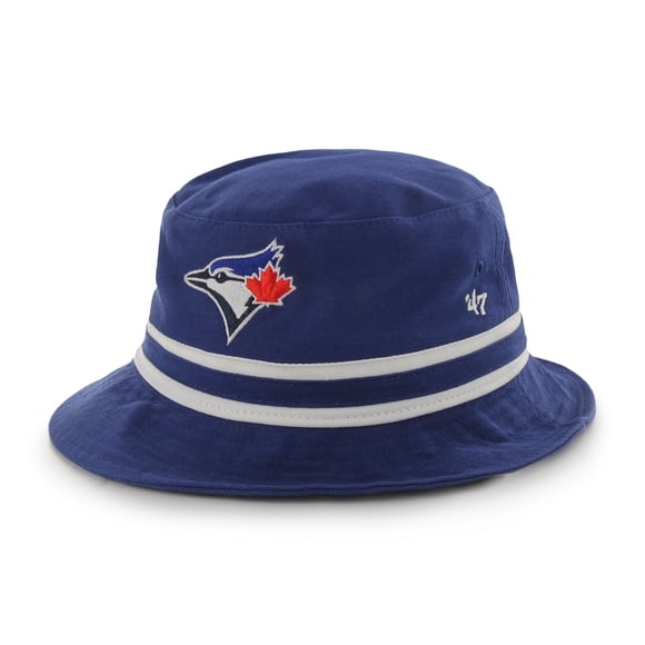 Men's Toronto Blue Jays Striped Bucket Hat - One Size