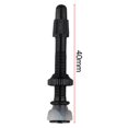 thumbnail image 4 of 2 Pcs Pneus de Vélo Tubeless Tige de Valve en Alliage d'Aluminium pour Valve Presta 40MM, 4 of 10