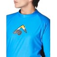 thumbnail image 4 of Kanu Surf Men's Mercury UPF 50+ Rashguard, Royal, Large, 4 of 4