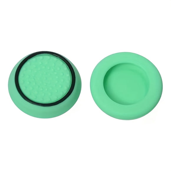 CNKOO 4 Pcs Capuchons de Joystick en Silicone Dessin Animé Mignon Design Silencieux Housse de Protection Adaptée pour /PS5 Slim///Xbox One/360 Série Slim X/S/Switch Pro Manette Housse de Protection Douce Antidérapante