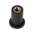 thumbnail image 2 of thinsony 10pcs Screw Nuts Rubber Motorcycle Windscreen Nuts Shock-proof Motorbike Well Fasteners, M4, 2 of 7