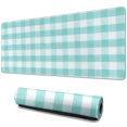 thumbnail image 1 of Boho-inspired Pastel Checkered Mouse Pad - Cute & Aesthetic Design, Anti-Slip Rubber for Secure Grip, Perfect for Home Office Computers & Laptops, Generous Size 31.5x11.8in, 1 of 7