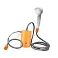 thumbnail image 4 of S SERENABLE Douche Extérieure Portable Pompe de Douche de Camping pour Voyage Randonnée Orange Sans Télécommande, 4 of 9