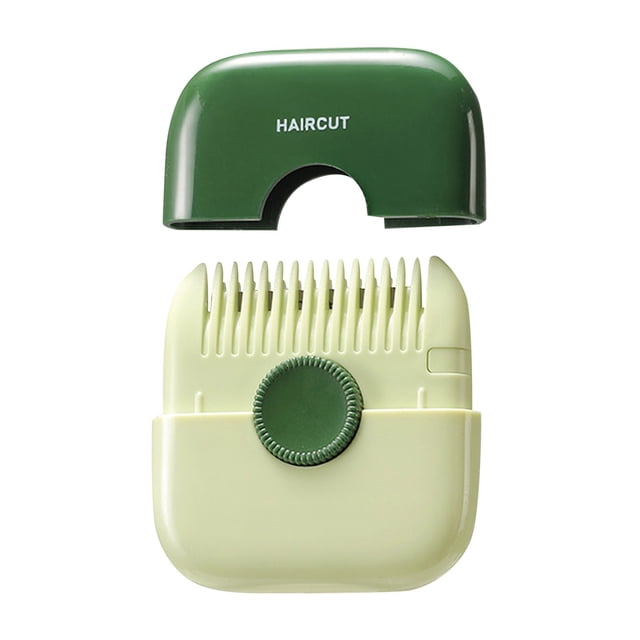 Tondeuse 2 en 1 à Extrémité Fendue Tondeuse et Agencement à Double Design avec Couvercle Interchangeable et Ajustable pour Couper et Coiffer les Cheveux Clairsemés