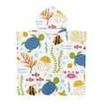 thumbnail image 4 of Japceit Serviette de Plage à Capuchon pour Enfants Serviette de Sable Serviette de Plage Enfants Plage à Capuchon Serviette de Changement de Plage Natation Portable Enfants Serviette de Plage à Capuchon, 4 of 9