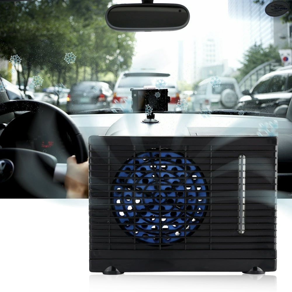 YOPTOP 35W Portable Car Air Conditioner  12V Mini Air Cooler  Black,none,none