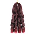 thumbnail image 2 of Wig Large Curl Wig Big Wave Braid Wig Hair Receiving Bundle Double Extensions, wig for Women, 2 of 2