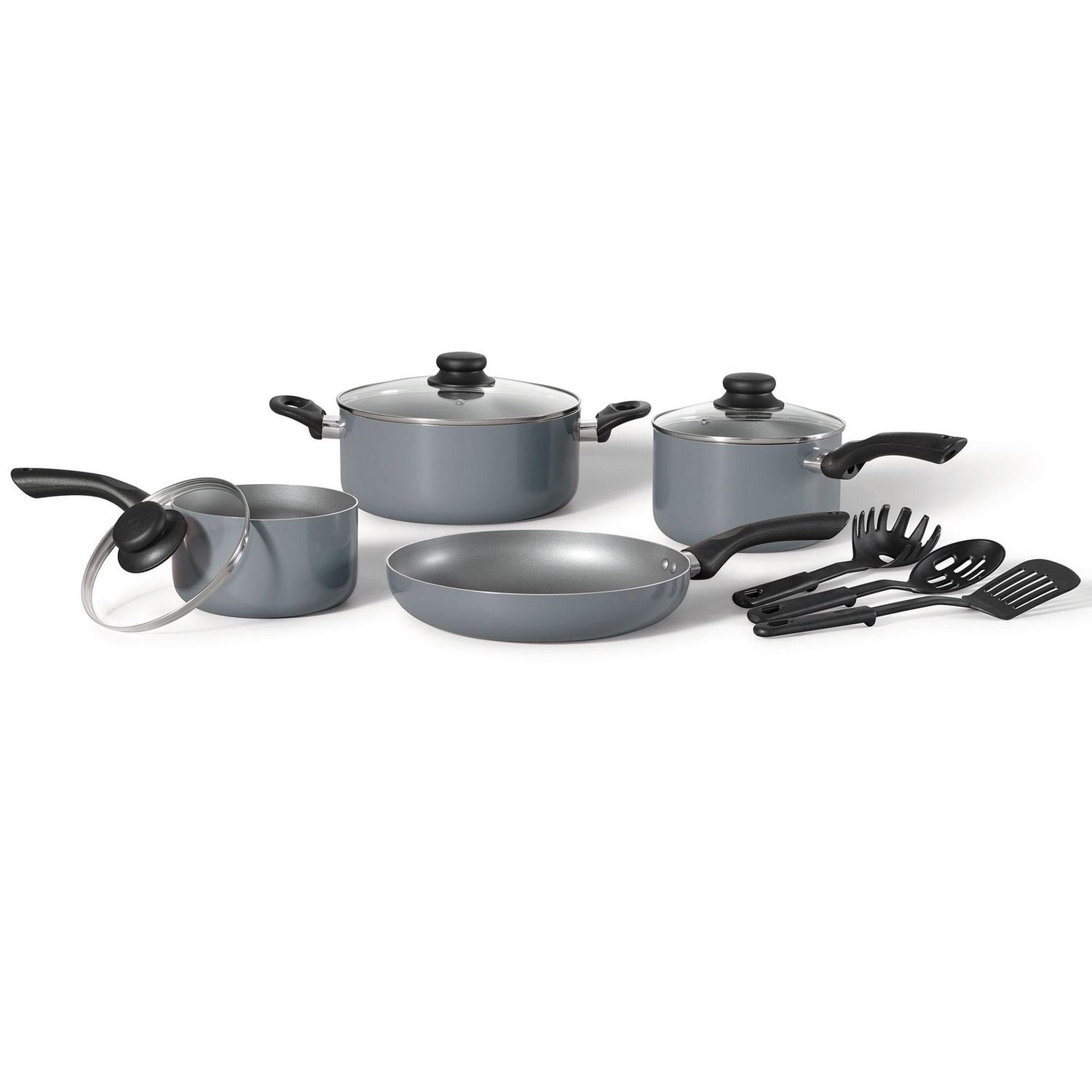 Starbasix Batterie de cuisine avec surface antiadhésive 10-pièces