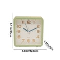 thumbnail image 2 of Petit Réveil, Petite Horloge de Bureau Réveil pour Élèves du Primaire Réveil pour Enfants Horloge de Chevet Simple Petit Réveil Horloge de Bureau Secondes Sautantes Non Silencieux Mignon Réveil, 2 of 8