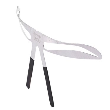 HURRISE Règle de Mesure des Sourcils, Règle des Sourcils, 4 Types de Règle Permanente pour Sourcils, Équilibre Extension, Pochoir en Forme de Sourcil