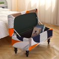 thumbnail image 3 of Footrest Stool Slipcover Stretch Case Protector for Description:    High Quality Kitchen Hotel Decor Style A, 3 of 9