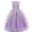 Purple Dress, variant on eKids Princess Girl Dress Long Tulle Gown Flower Girls Unicorn Costume