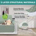 thumbnail image 3 of Reversible Sofa Cover Machine Washable Couch Cover Water Resistant Slipcover Non Slip Furniture Protector for Dogs, Children, Pets, 3 of 8