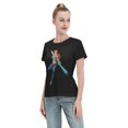 thumbnail image 4 of Women's Basic Short Sleeve T-Shirt One Piece Nami, 4 of 6