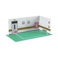thumbnail image 2 of 1/24 Parking Lot Scene Display Case Scenery Model Car Parking Desktop Decor Diecast Car Garage green, 2 of 8