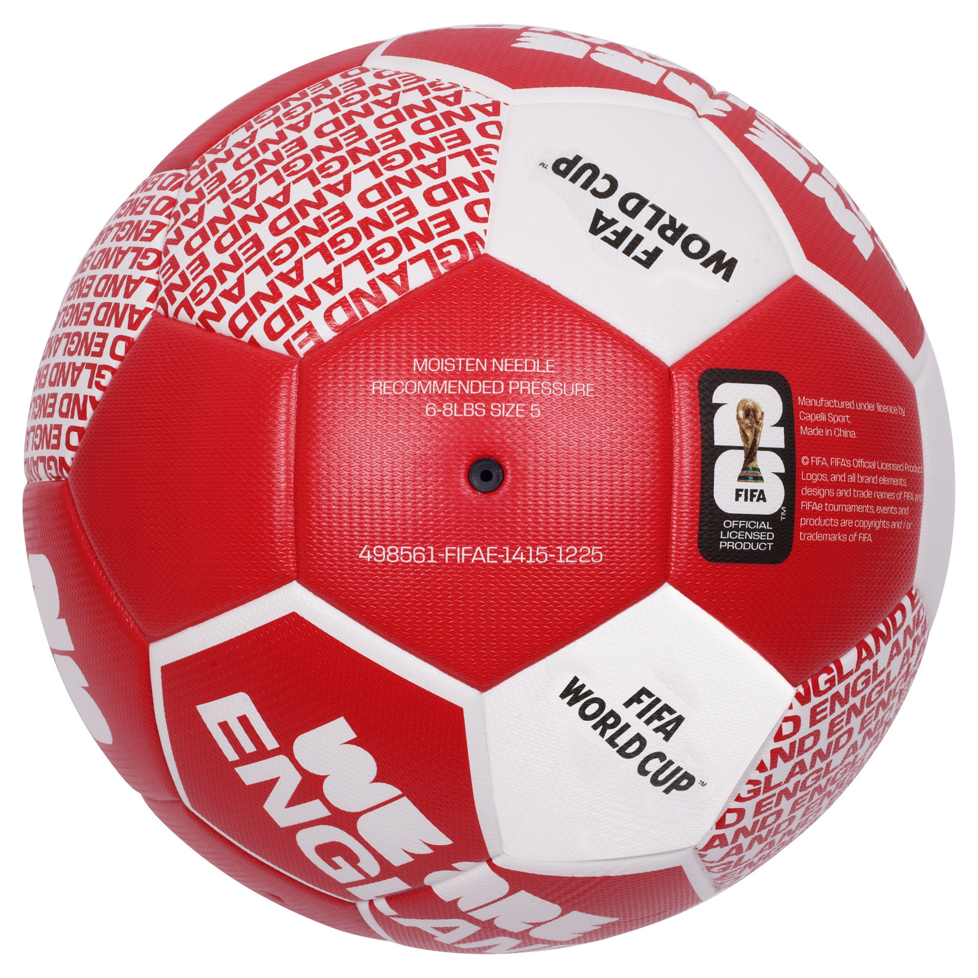 Ballon de soccer thermocollé FIFA World Cup 26™ We Are England Repeat
