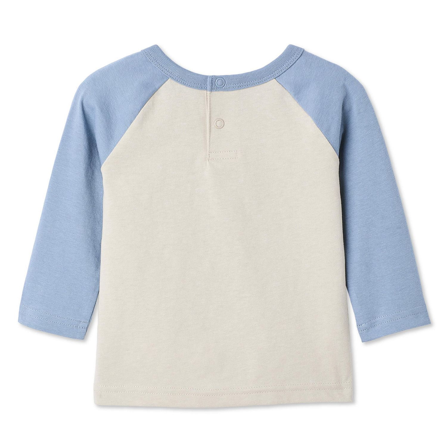T-shirt à manches longues raglan George pour bébés garçons