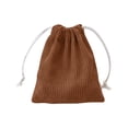 thumbnail image 1 of Birdeem Sac de Rangement en Velours Côtelé avec Poche à Cordon pour Femmes Grande Capacité, 1 of 10