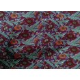 thumbnail image 4 of oneOone Cotton Poplin Fabric Leaves & Floral Block Decor Fabric Printed BTY 56 Inch Wide, 4 of 5