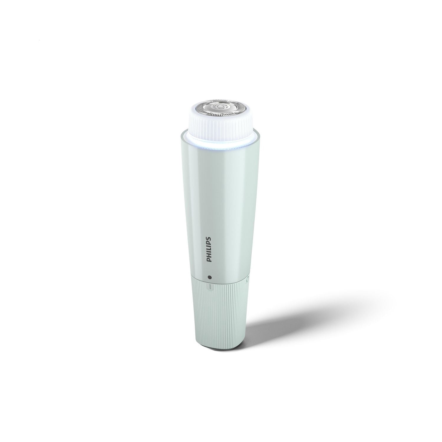 Philips Cordless Facial Hair Remover designed for women to gently remove hairs on the upper lip, chin, cheeks and jawline. A gentle experience at home and on-the-go, BRR474